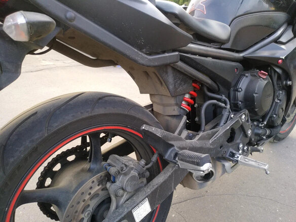 2009 Yamaha XJ6 (FZ6R), чёрный, 399000 рублей - вид 6