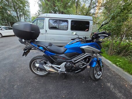 2016 Honda NC 750X, синий, 640000 рублей, вид 2