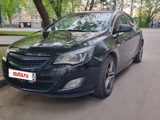 2010 Opel Astra J, чёрный, 415000 рублей, вид 1