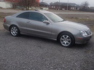 2003 Mercedes-Benz CLK-Класс 320 II (W209), серебристый, 600000 рублей, вид 2