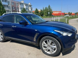 2015 Infiniti QX70, синий, 2200000 рублей, вид 3