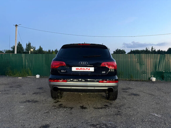2012 Audi Q7 I (4L) Рестайлинг, чёрный, 1850000 рублей - вид 8