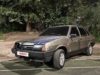 1999 Lada (ВАЗ) 21099, серебристый, 50000 рублей, вид 1