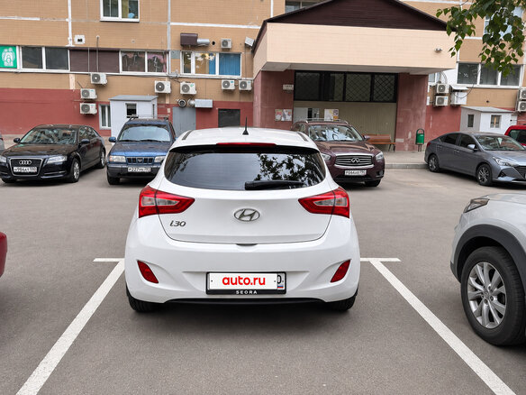 2012 Hyundai i30 II, белый, 955000 рублей - вид 5