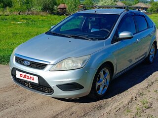 2008 Ford Focus II Рестайлинг, серебристый, 410000 рублей, вид 2
