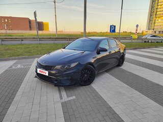 2019 Kia Optima IV Рестайлинг, чёрный, 2200000 рублей, вид 2