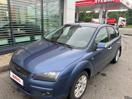2007 Ford Focus II, синий, 435000 рублей, вид 1