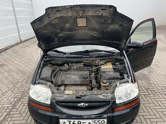 2004 Chevrolet Aveo I, чёрный, 195000 рублей - вид 32