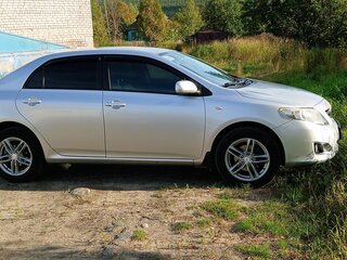 2007 Toyota Corolla X (E140, E150), серебристый, 690000 рублей, вид 3