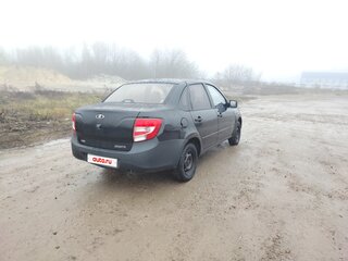 2014 Lada (ВАЗ) Granta I, чёрный, 360000 рублей, вид 5