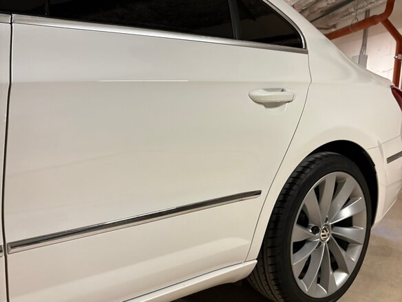 2012 Volkswagen Passat CC I Рестайлинг, белый - вид 7