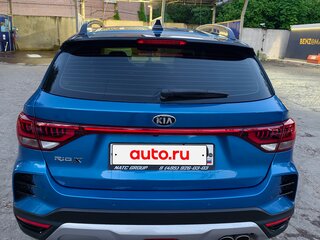 2020 Kia Rio X IV Рестайлинг, синий, 1740000 рублей, вид 5