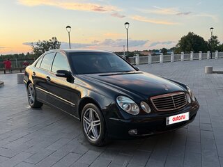 2003 Mercedes-Benz E-Класс 200 III (W211, S211), чёрный, 850000 рублей, вид 2