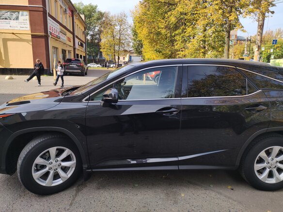 2017 Lexus RX 200t IV, чёрный - вид 1