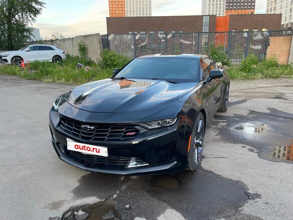 2019 Chevrolet Camaro VI Рестайлинг, чёрный, 2750000 рублей - вид 2