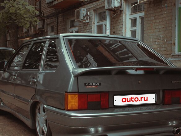 2005 Lada (ВАЗ) 2114, серый, 300000 рублей - вид 7