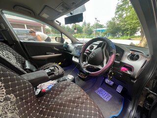 2010 Honda Stream II Рестайлинг, чёрный, 1050000 рублей, вид 5