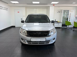 2012 Lada (ВАЗ) Granta I, серебристый, 178000 рублей, вид 2