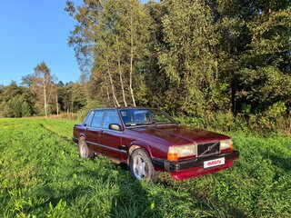 1989 Volvo 740, пурпурный, 500000 рублей, вид 1