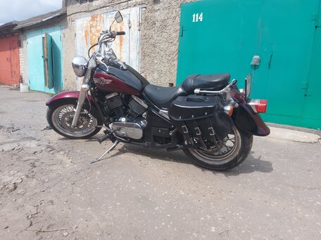 1996 Kawasaki VN800 Vulcan, красный, 430000 рублей, вид 4