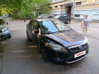 2008 Ford Focus II Рестайлинг, чёрный, 450000 рублей, вид 2