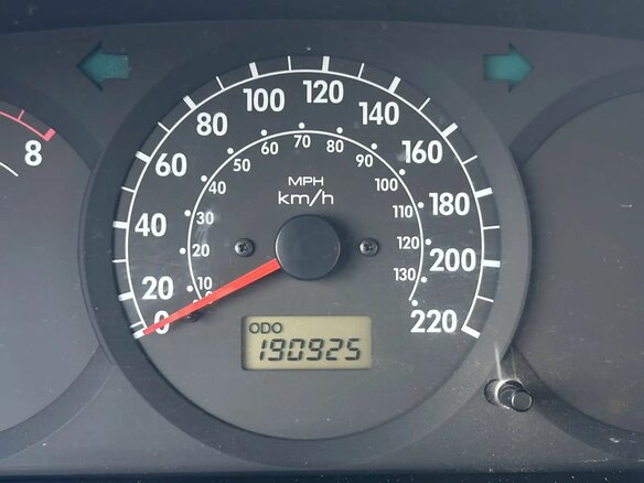 2008 Kia Spectra I Рестайлинг 2, серый - вид 11