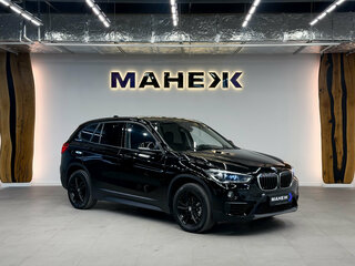 2017 BMW X1 18d xDrive II (F48), чёрный, 2200000 рублей, вид 1