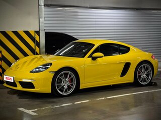 2018 Porsche Cayman S III 718 (982), жёлтый, 6700000 рублей, вид 1