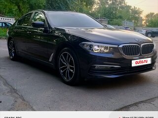 2018 BMW 5 серии 520i VII (G30/G31/G38), чёрный, 2850000 рублей, вид 1