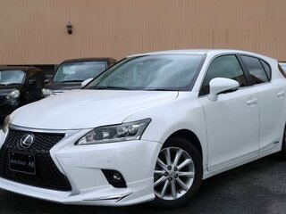 2013 Lexus CT 200h I, белый, 1082000 рублей, вид 5