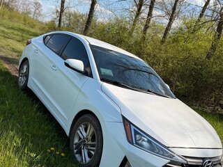 2018 Hyundai Elantra VI (AD) Рестайлинг, белый, 1450000 рублей, вид 4