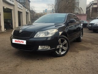 2009 Skoda Octavia II (A5) Рестайлинг, чёрный, 650000 рублей, вид 1