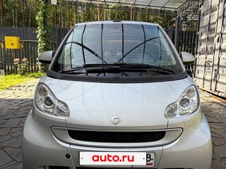 2009 Smart Fortwo II, серебристый, 1100000 рублей, вид 3