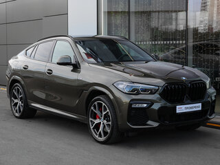 2021 BMW X6 40i III (G06), зелёный, 6998000 рублей, вид 3