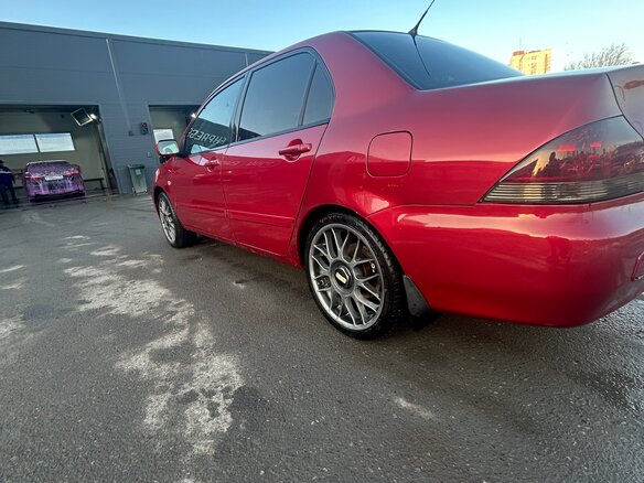 2005 Mitsubishi Lancer IX Рестайлинг, красный, 450000 рублей - вид 7