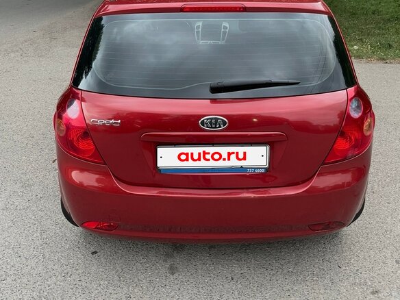 2008 Kia Ceed I, красный, 780000 рублей - вид 2