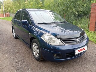 2011 Nissan Tiida I Рестайлинг, синий, 690000 рублей, вид 1
