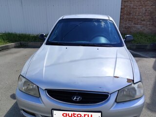 2007 Hyundai Accent ТагАЗ II, серебристый, 290000 рублей, вид 1