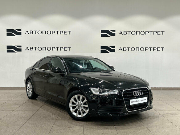 2014 Audi A6 IV (C7), чёрный - вид 6