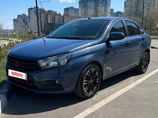 2019 Lada (ВАЗ) Vesta I, синий, 930000 рублей, вид 1
