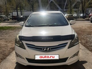 2016 Hyundai Solaris I Рестайлинг, белый, 550000 рублей, вид 1