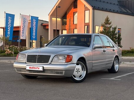 1994 Mercedes-Benz S-Класс 320 Long 4-speed III (W140), белый, 1500000 рублей, вид 1