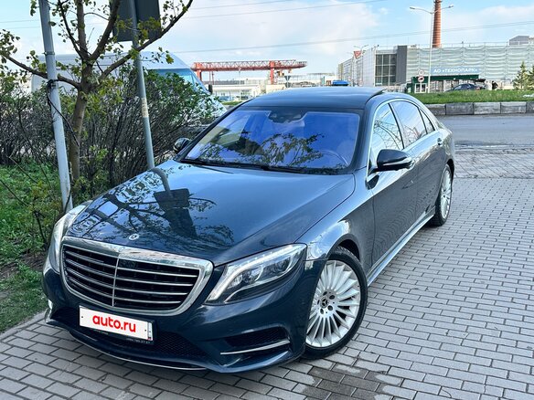 2015 Mercedes-Benz S-Класс 500 Long VI (W222, C217), чёрный, 2700000 рублей - вид 24