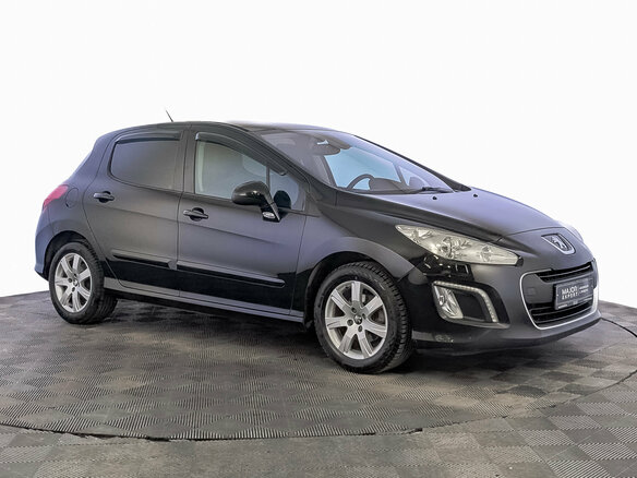 2012 Peugeot 308 I Рестайлинг, чёрный - вид 2