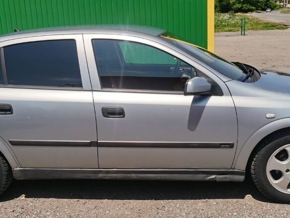 2000 Opel Astra G, серебристый, 350000 рублей - вид 3
