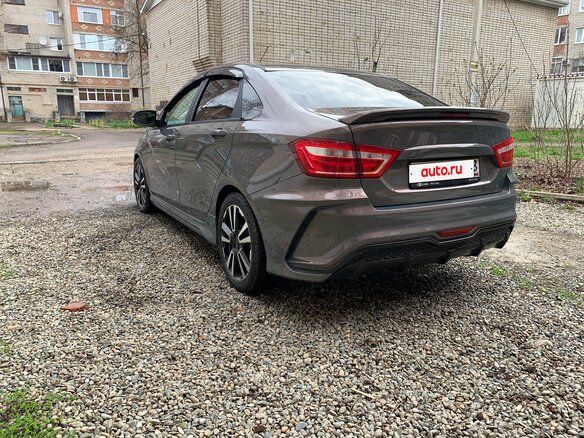 2021 Lada (ВАЗ) Vesta I, серый, 1200000 рублей - вид 7