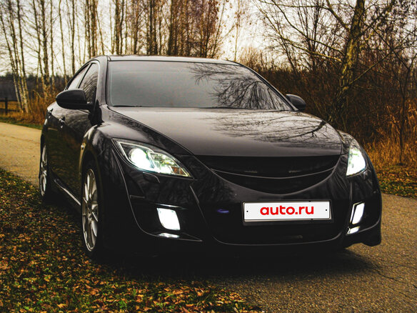 2008 Mazda 6 II (GH), фиолетовый, 750000 рублей - вид 5