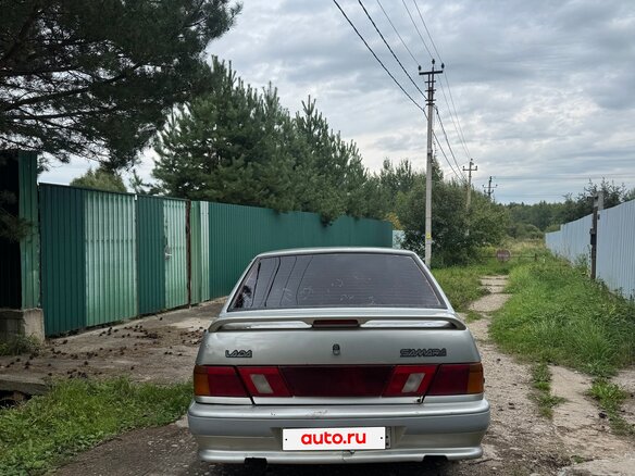 2005 Lada (ВАЗ) 2115, серебристый - вид 2