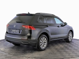 2021 Volkswagen Tiguan II Рестайлинг, чёрный, 3195000 рублей, вид 5
