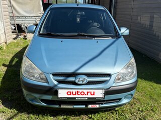 2007 Hyundai Getz I Рестайлинг, голубой, 520000 рублей, вид 3